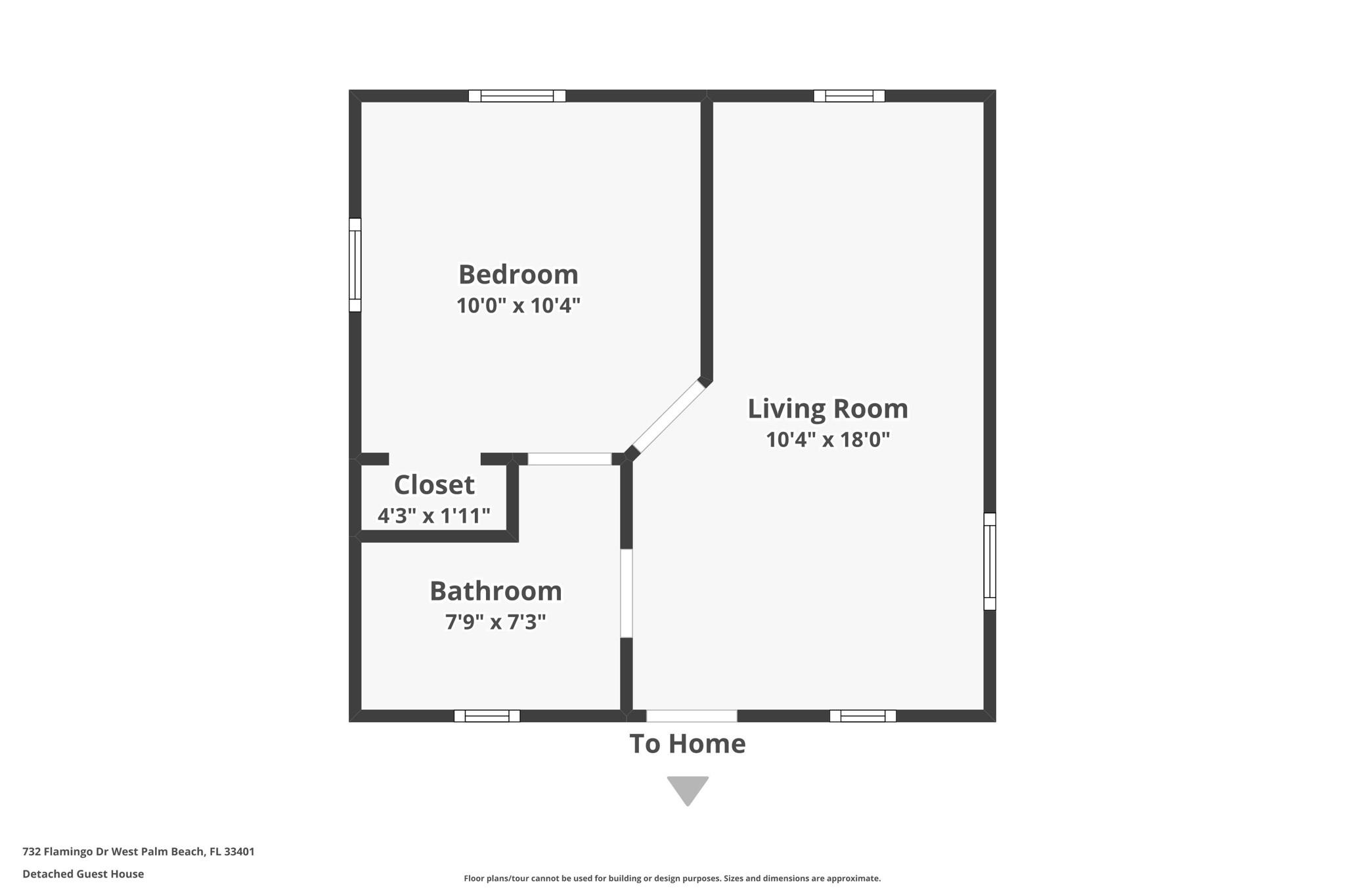 Guest House Floor Plan
