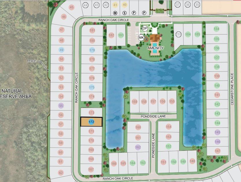 Veranda Oaks ~ Site Map