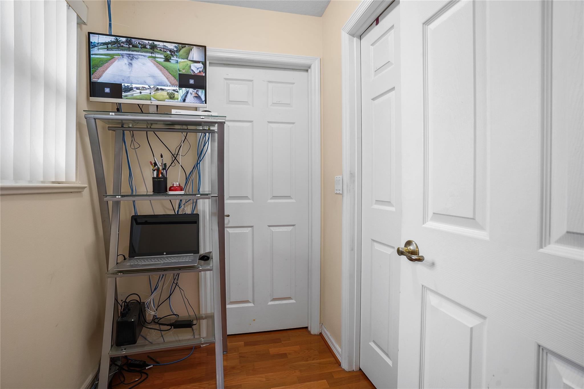 BETWEEN HIS & HER CLOSETS