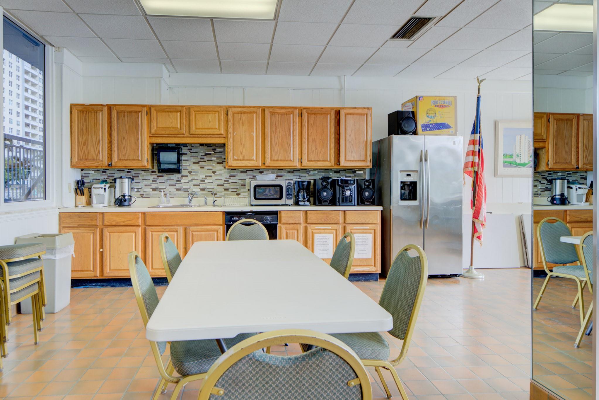 Community Room with Kitchen Facilities