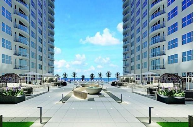 This will be the view from Southpoint's lobby of the new pool and pool deck.