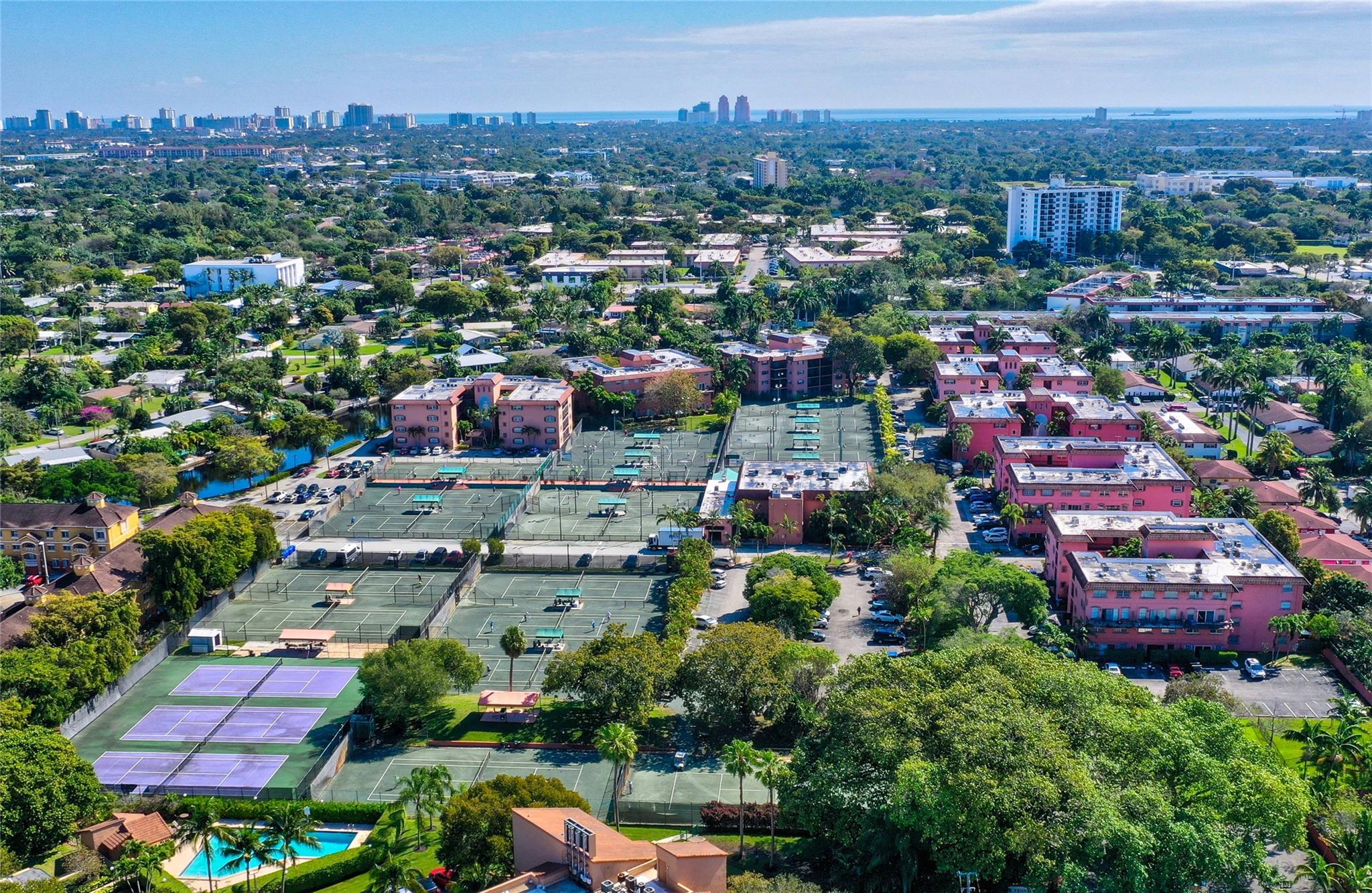 View of entire Complex--from the west