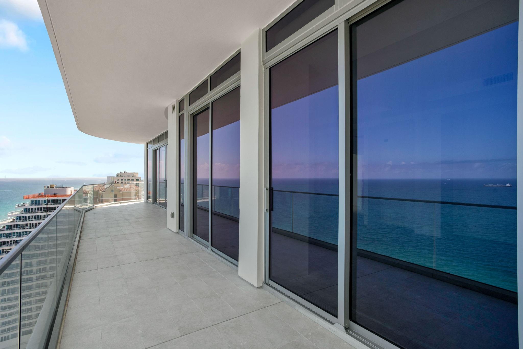 Balcony off Living Area and Owner’s Suite
