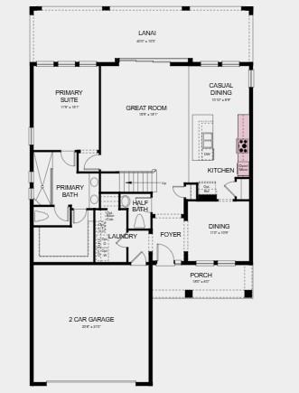 Additional Highlights Include: Gourmet kitchen, 8' interior doors, oak tread with white painted risers, and impact windows