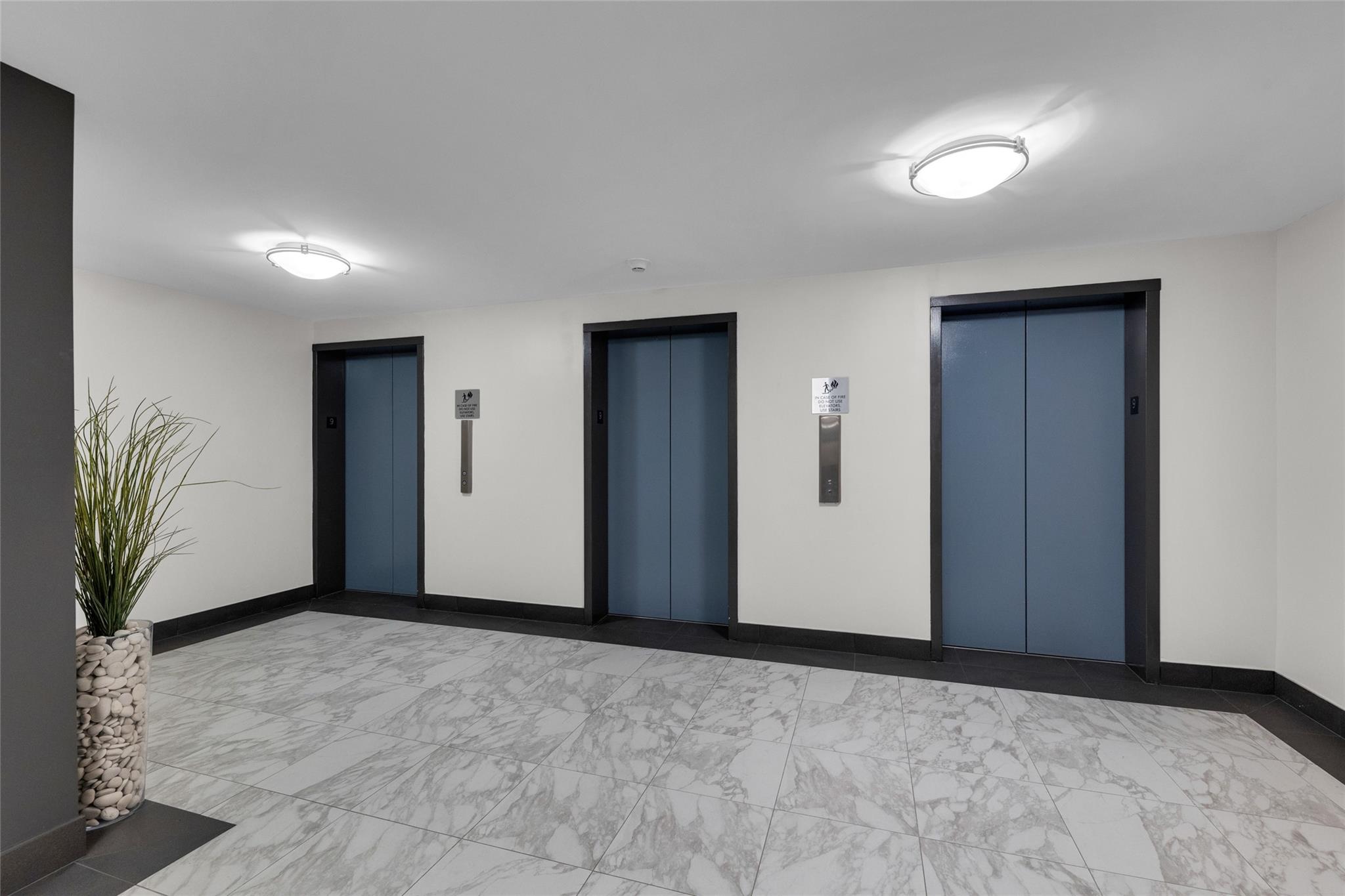 9th floor elevator lobby