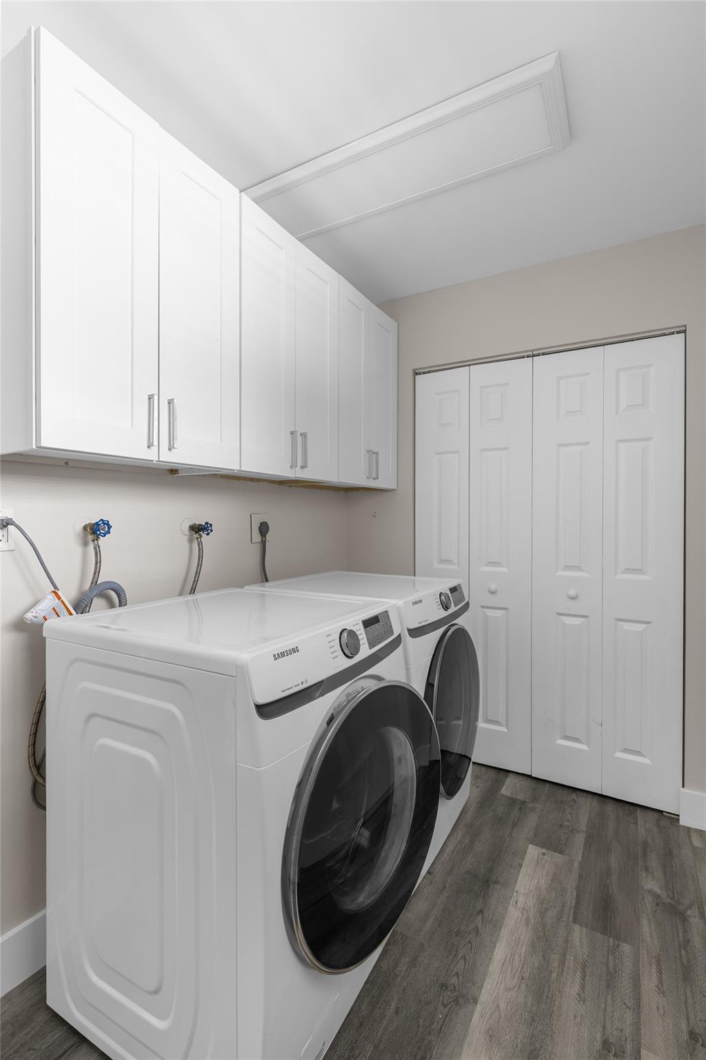 Separate Laundry room off Kitchen w extra Storage and separate entrance