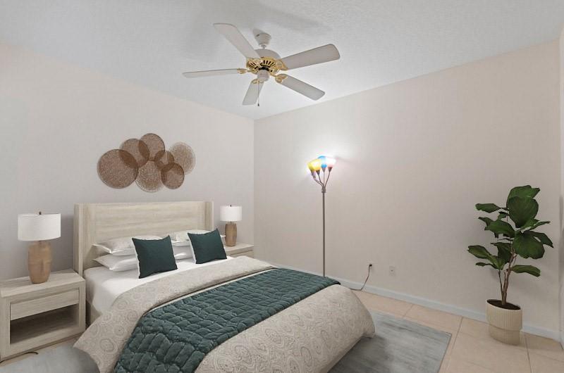 Virtually staged for visualization