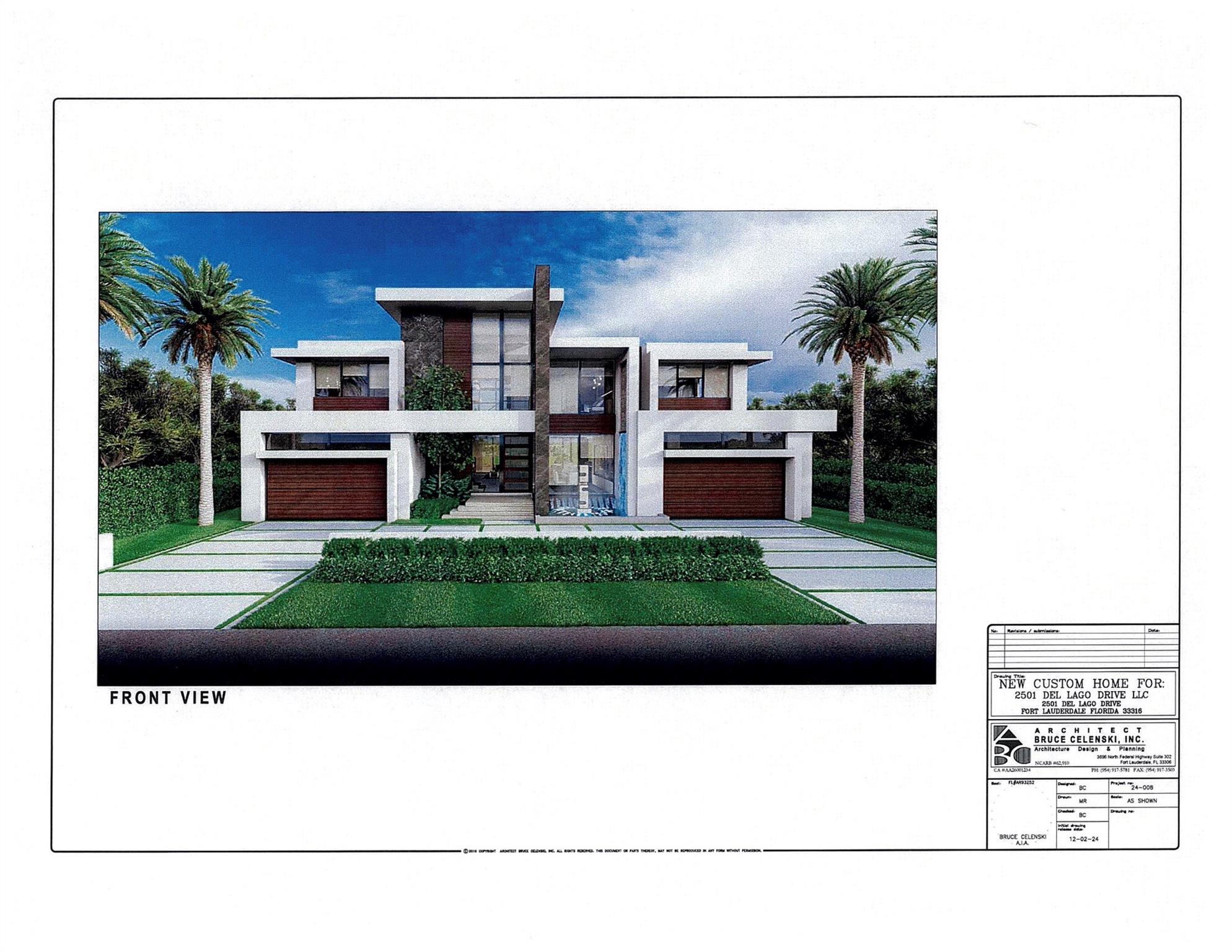 Photo for 2501 Del Lago Drive, Fort Lauderdale, FL 33316 - Listing #FX-10468157 2501 Del Lago Drive, Fort Lauderdale, FL 33316