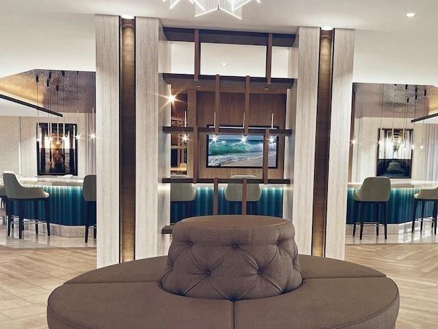 One of the areas of the soon-to-be-renovated north lounge.