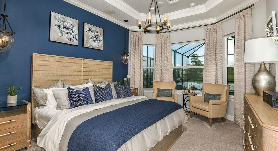 Additional highlights include: tray ceilings, additional bedroom with bathroom, pocket sliding glass door to outdoor living, study, rough-in plumbing for future outdoor kitch