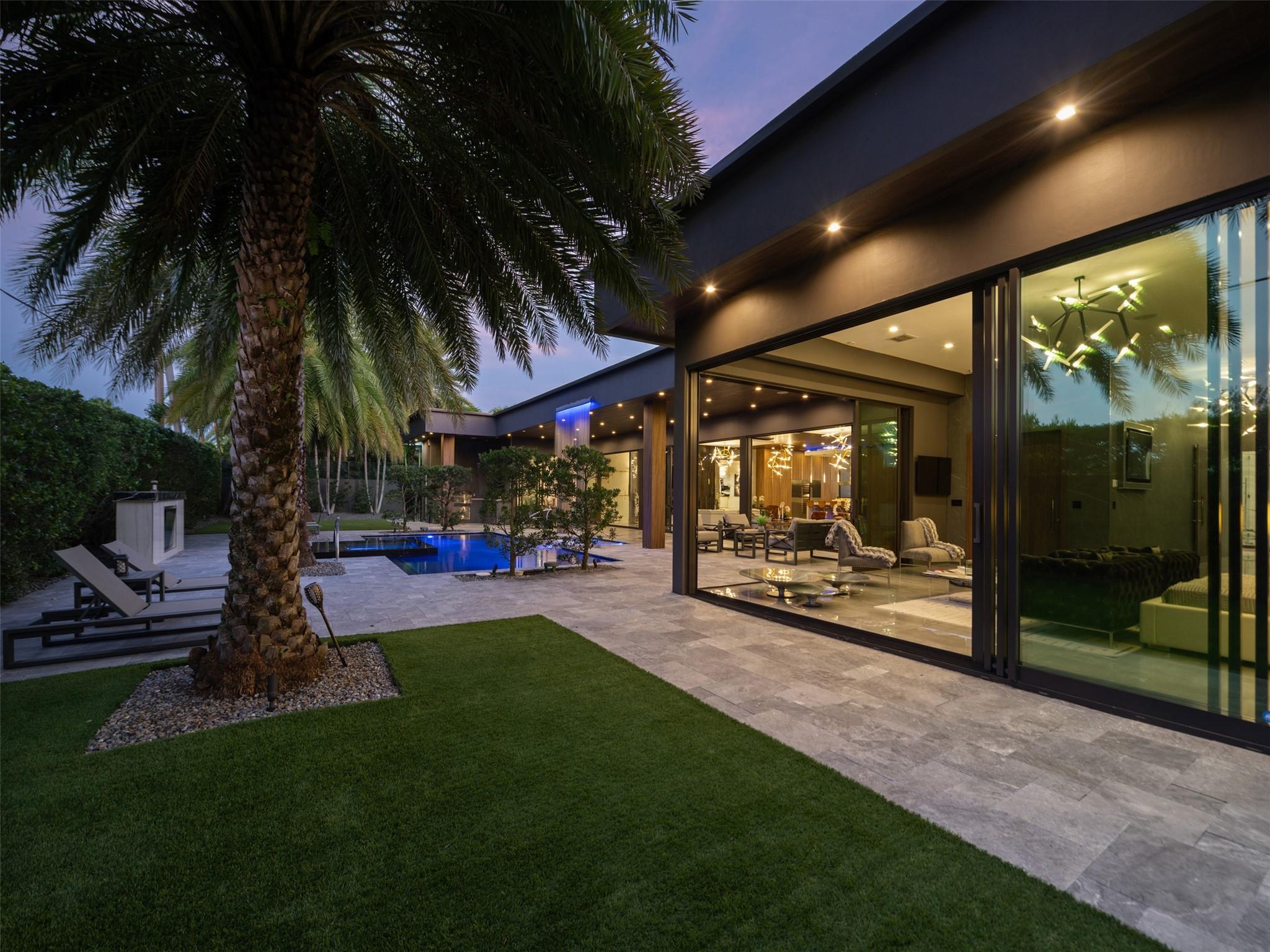 Exotic Lighting, Water Features, Walls of Glass