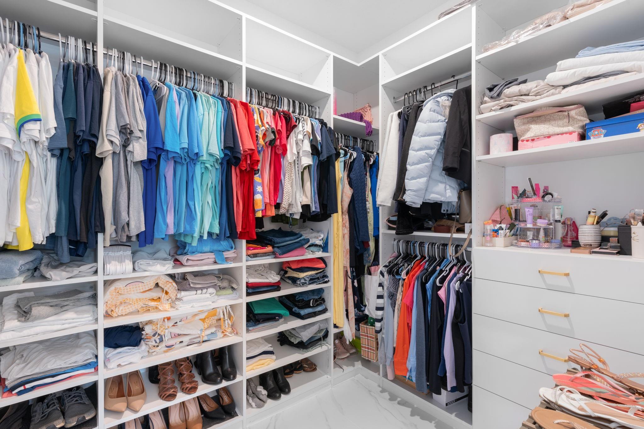 Primary Bedroom Custom Closet