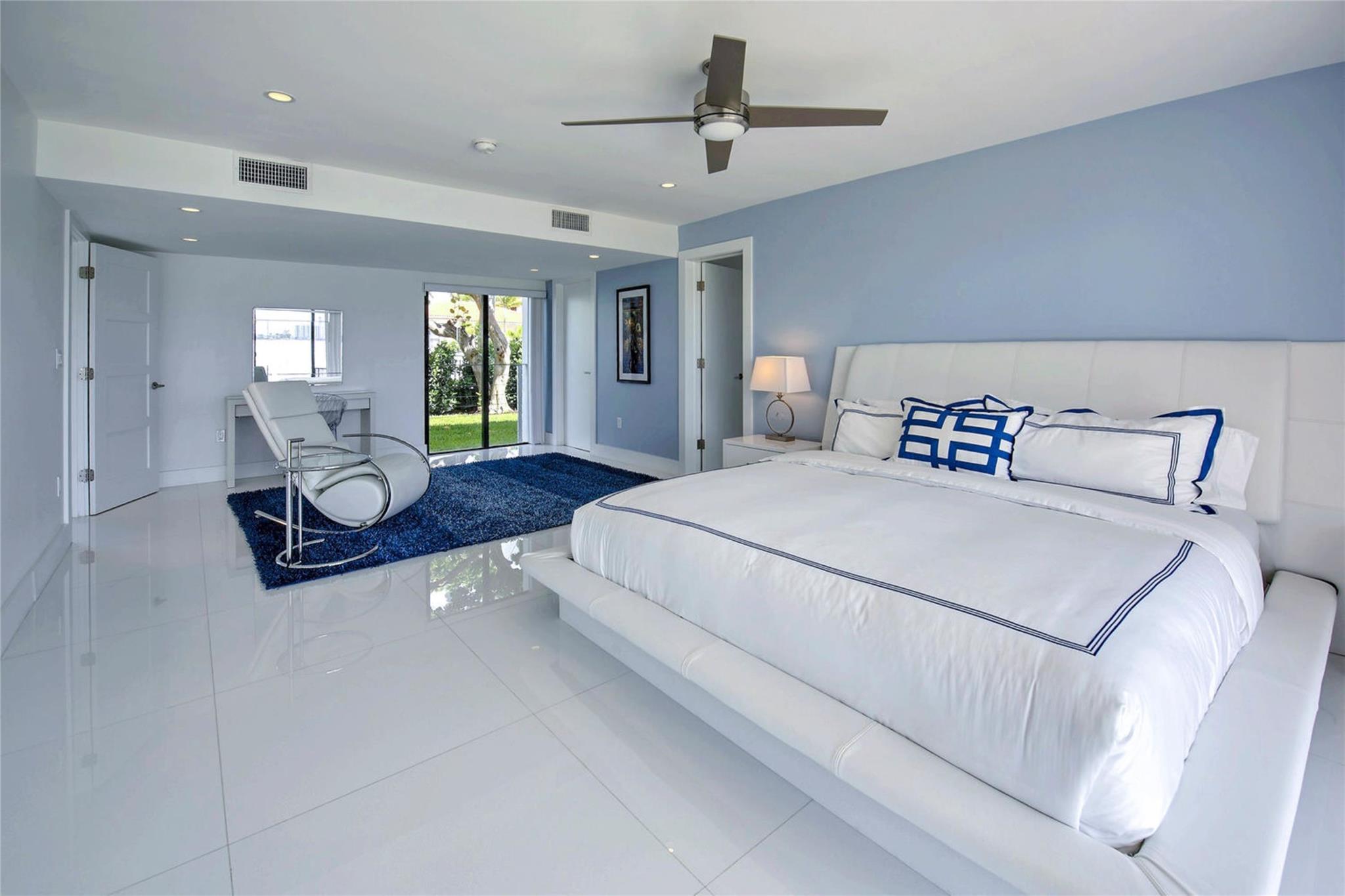 Spacious Guest Room #1 looking back from slider