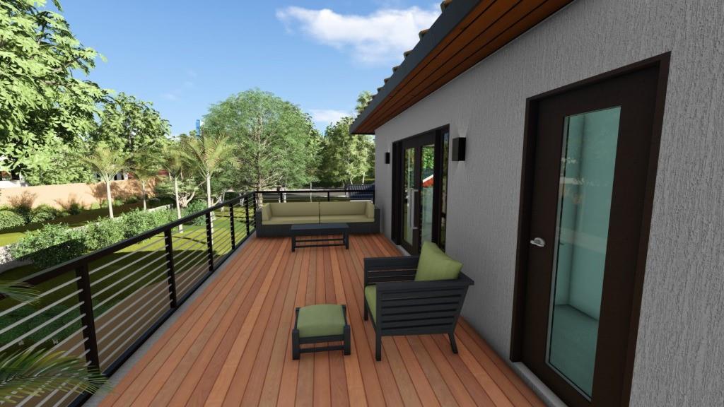 Renderings may include digital enhancements and/or virtual staging for illustrative purposes