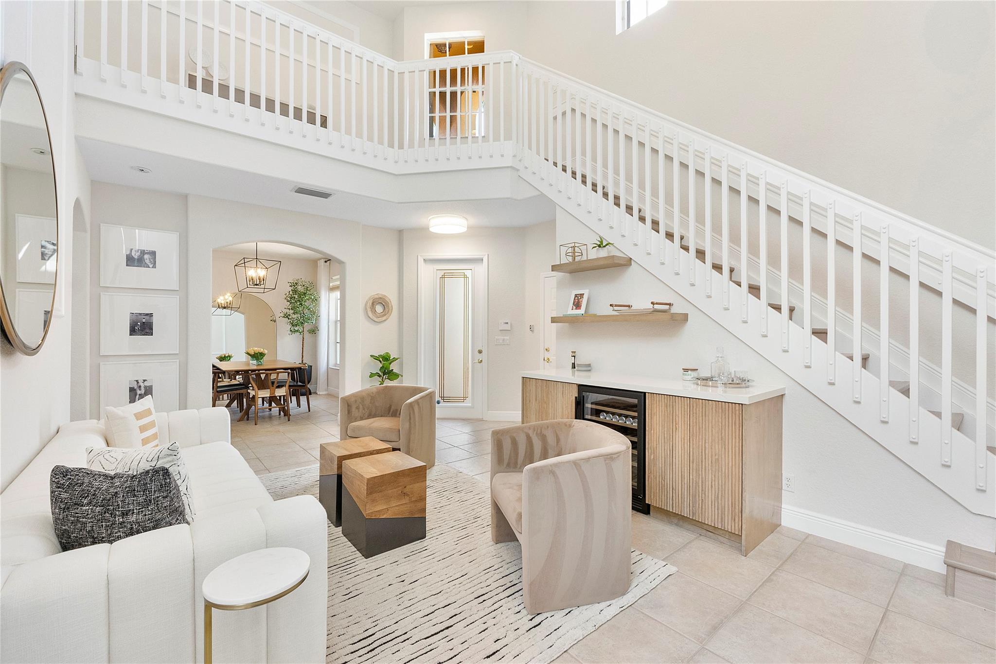 Soaring Ceilings with lots of natural lightFamily R