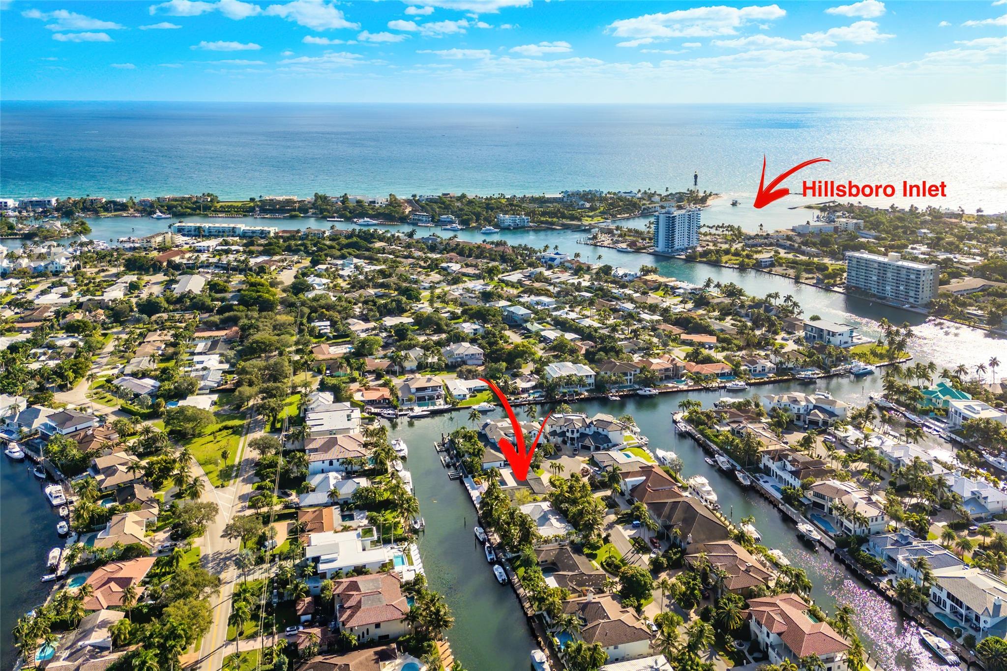 Photo for 2443 NE 26th Street, Lighthouse Point, FL 33064 - listing #FX-10540389 2443 NE 26th Street, Lighthouse Point, FL 33064