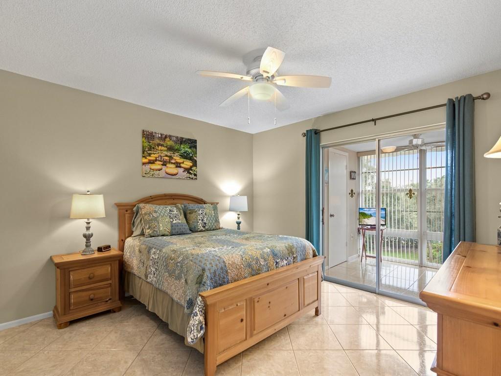 Photo for 5400 Highway A1a, I25, Vero Beach, FL 32963 - Listing #FX-10520079 Master bedroom open to the glassed in lanai