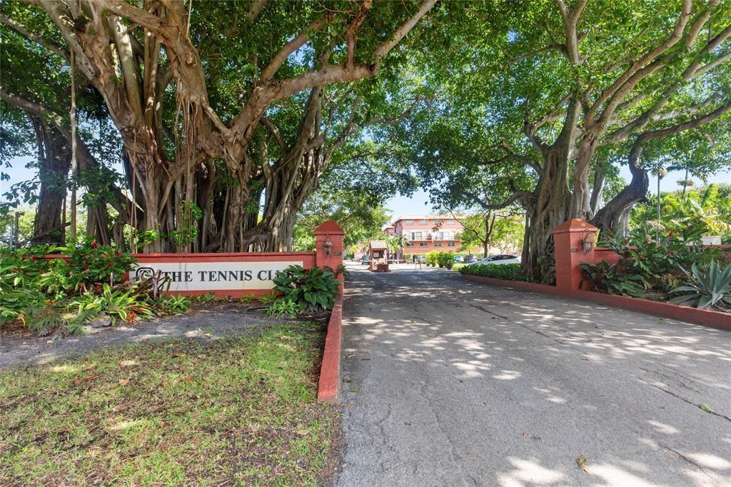 Entrance to community