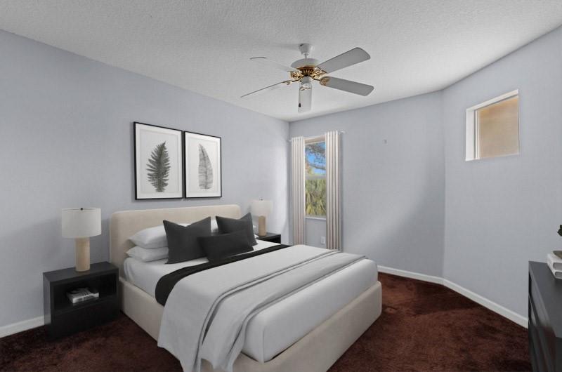 Virtually staged for visualization