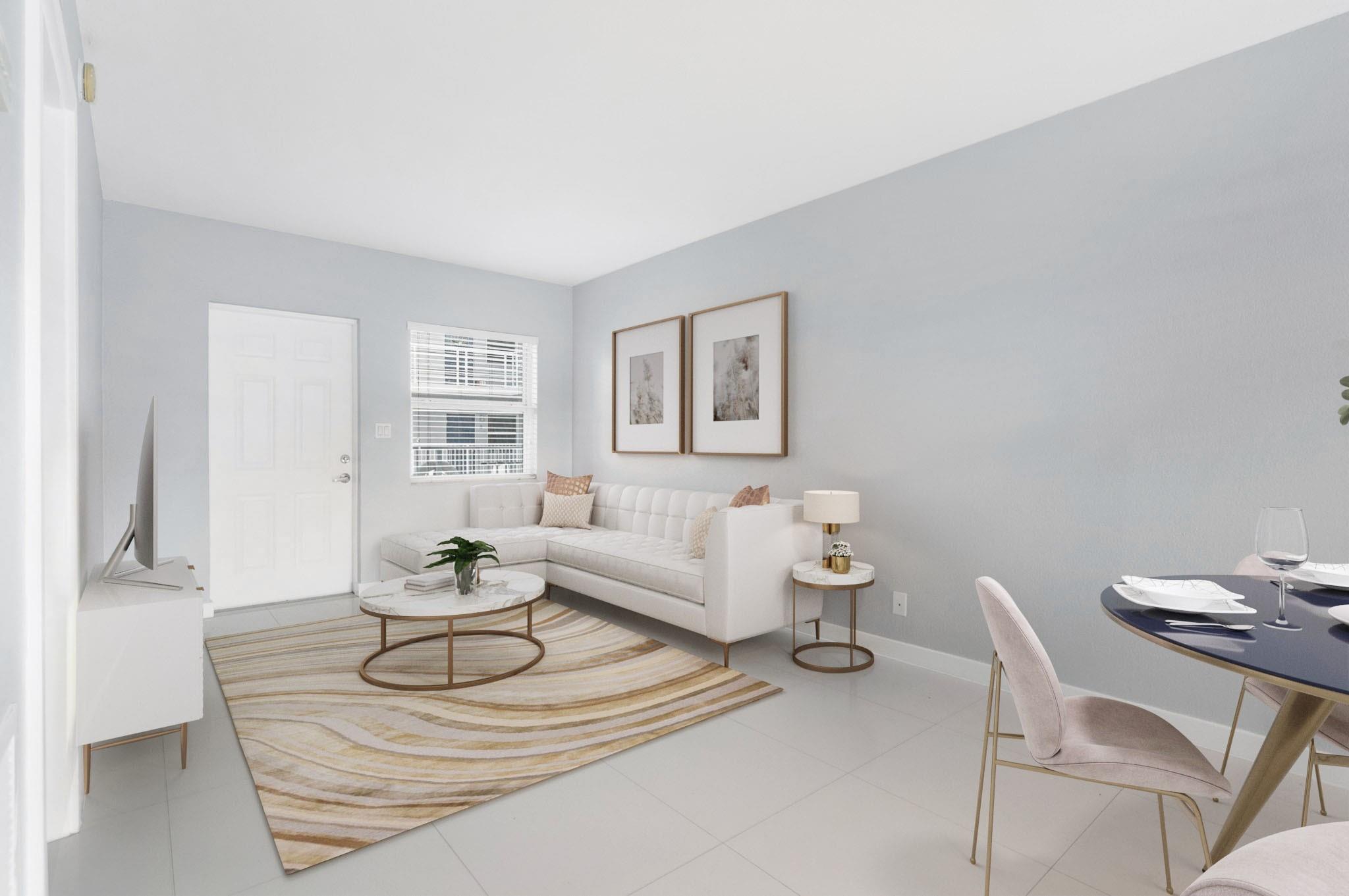 Living area - Virtual Staging