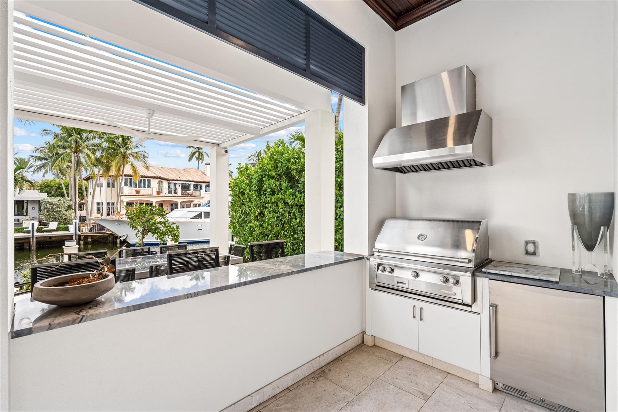 Summer kitchen perfect for pool days!