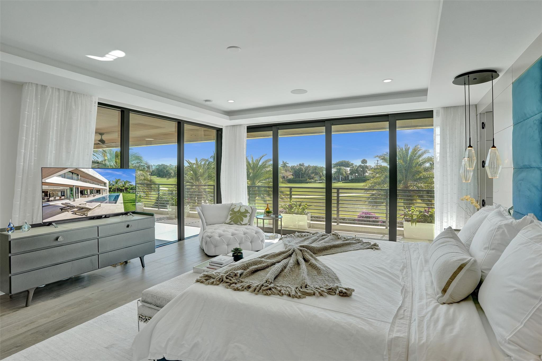 Incredible views from the Master suite with access to 2nd floor porch