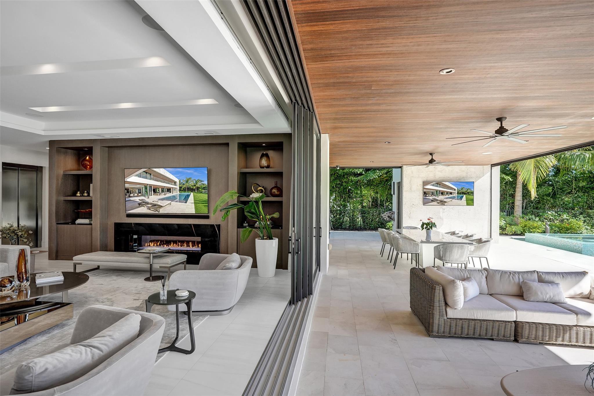 Seemless indoor/outdoor living