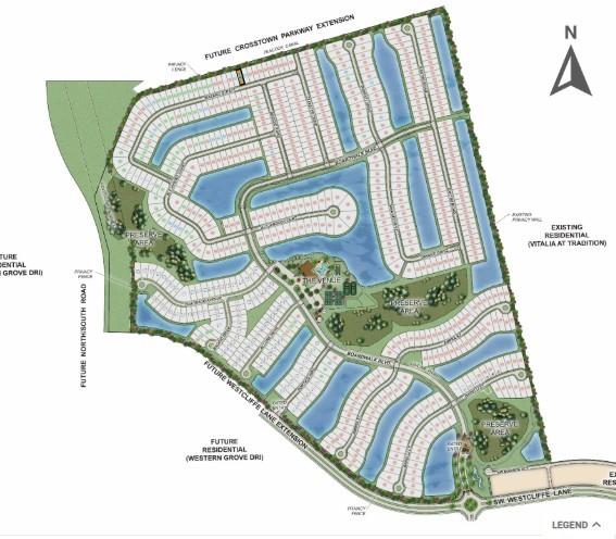 13321 SW Mazzano Street - Community Site Map
