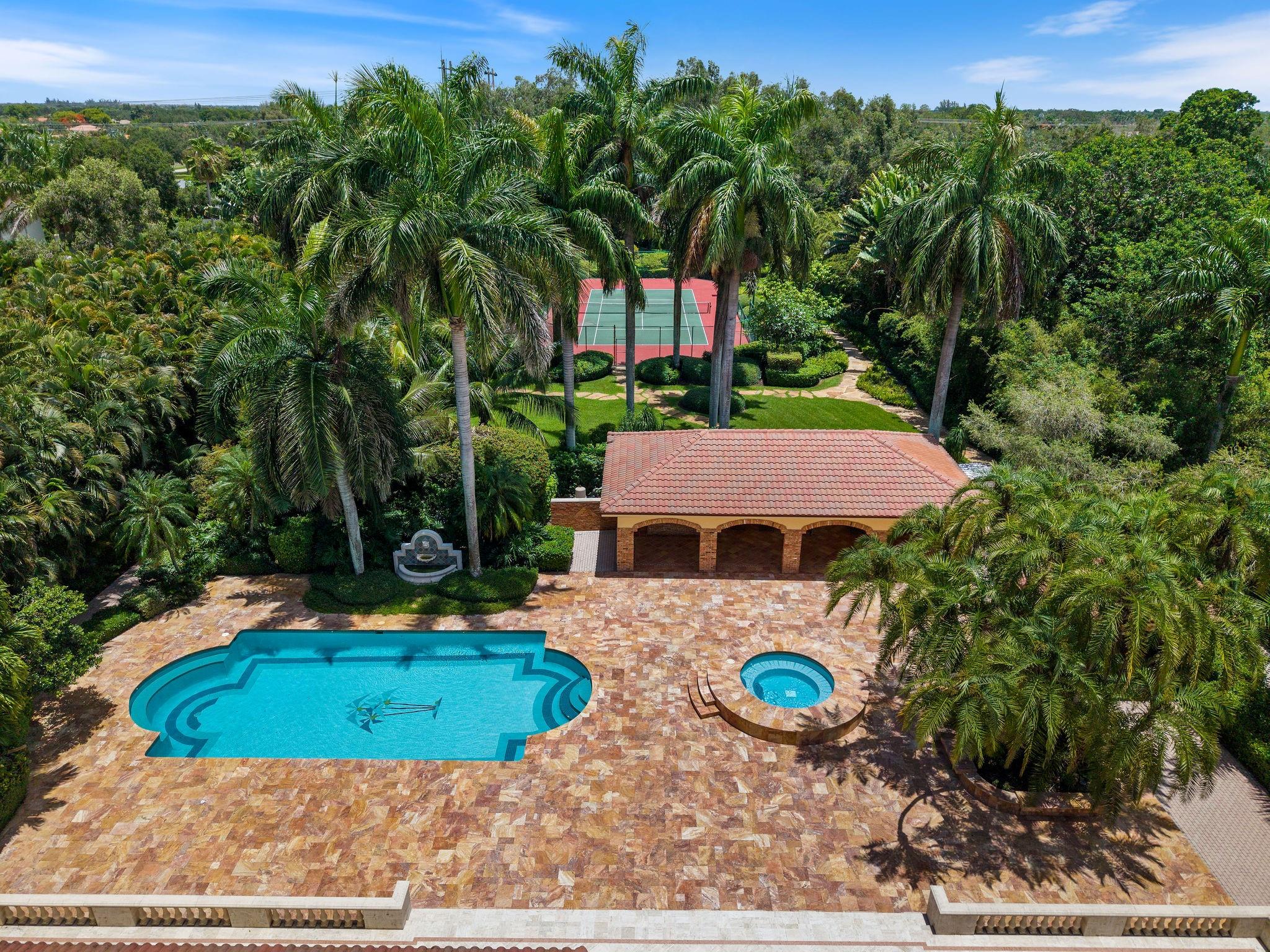 ARIEAL/POOL BACKYARD