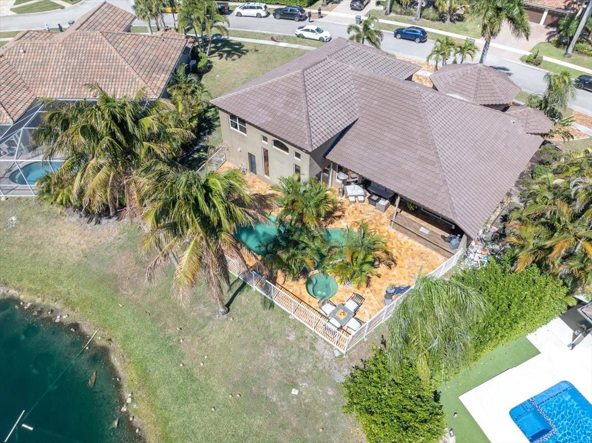AERIAL - LAKE FRONT PROPERTY