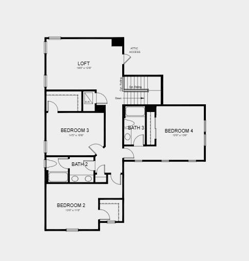 Additional Highlights Include: Gourmet kitchen, vault apron kitchen sink, downstairs bedroom in place of flex, full bathroom in place of powder room, shower in place of tub at downstairs bath, door at primary closet to laundry room, covered extended lanai, and 8' interior doors.