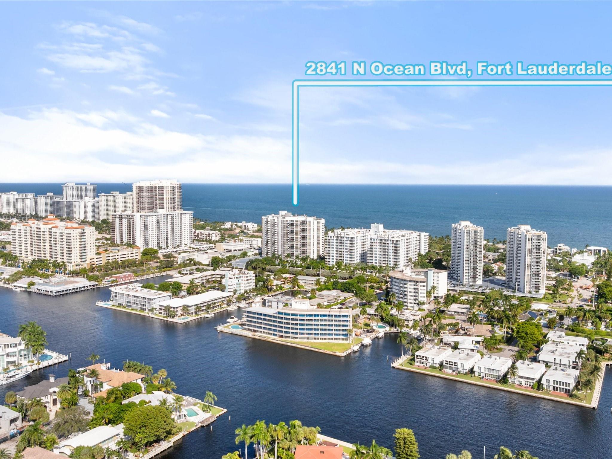 Photo for 2841 N Ocean Boulevard, 1407 1407, Fort Lauderdale, FL 33308 - listing #FX-10533347 2841 N Ocean Boulevard, 1407 1407, Fort Lauderdale, FL 33308