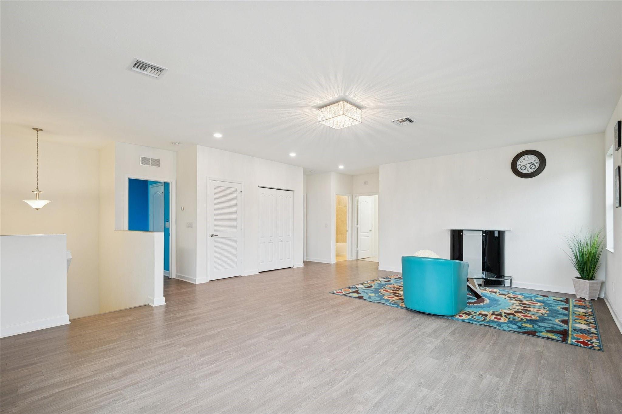 Game Room that is a Loft