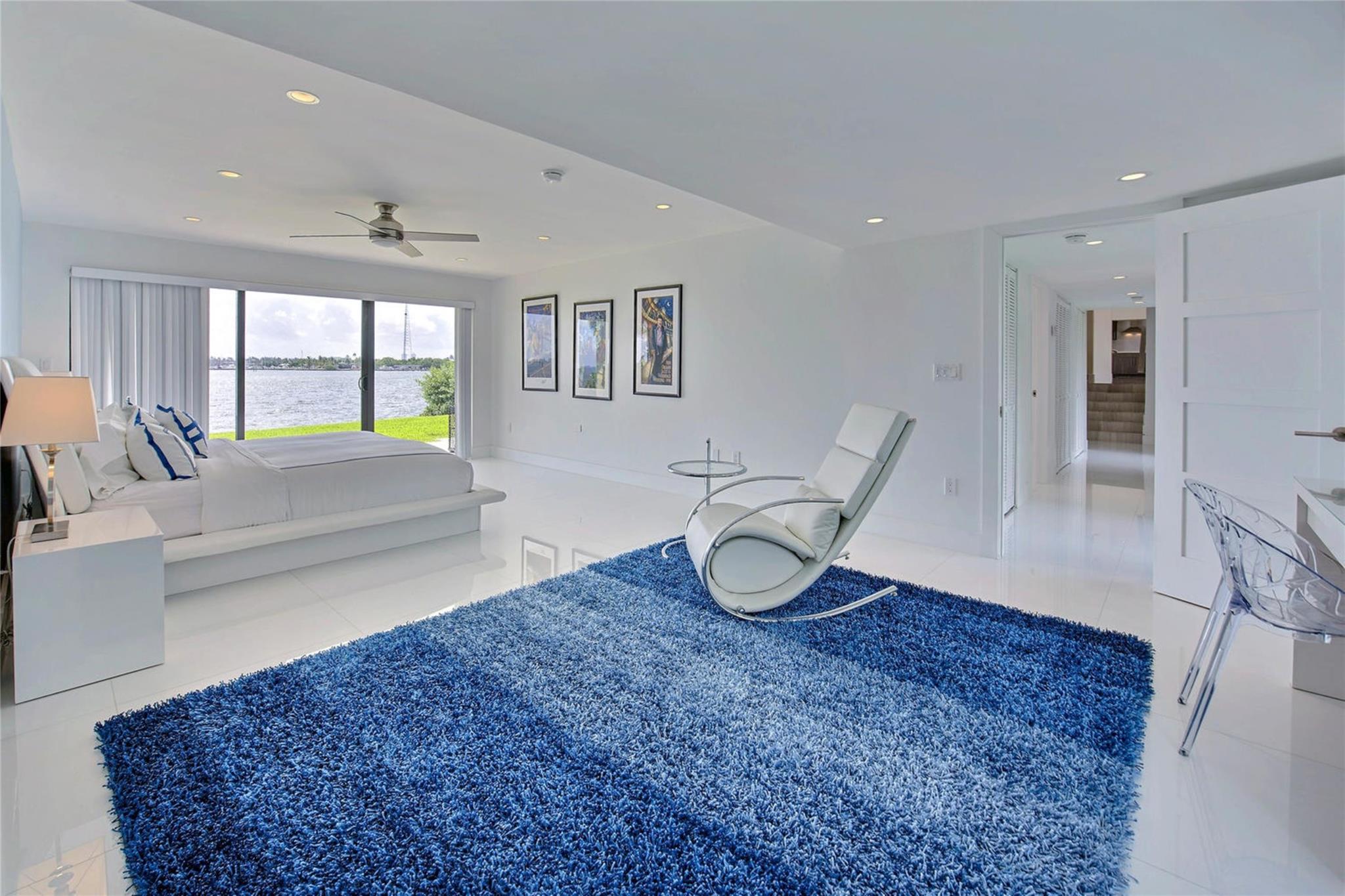 Spacious Guest Room #1 - looking out to the Bay