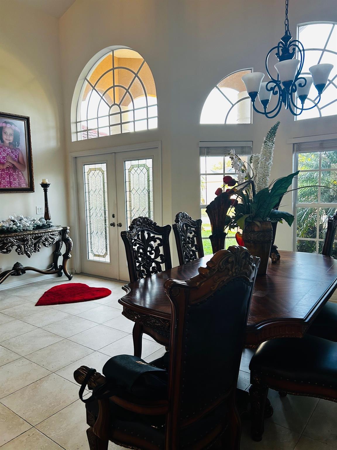 Living + dining area