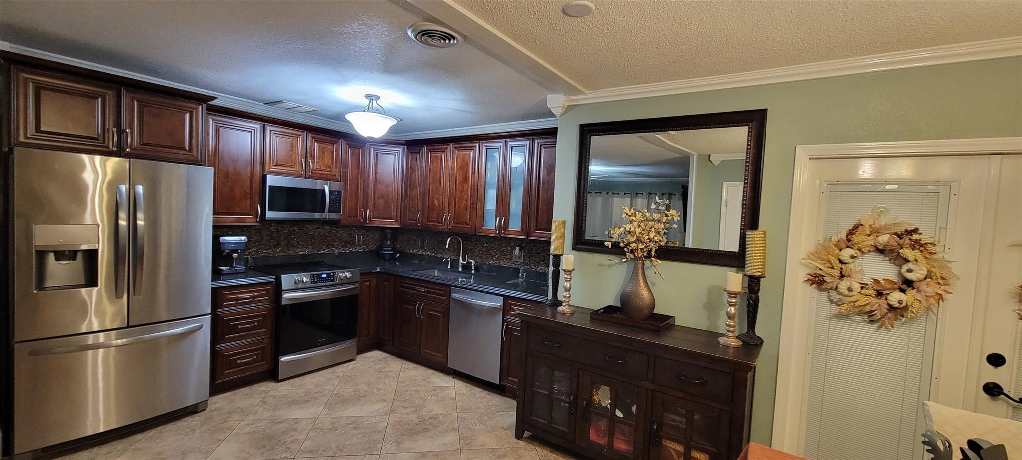 Open concept updated kitchen