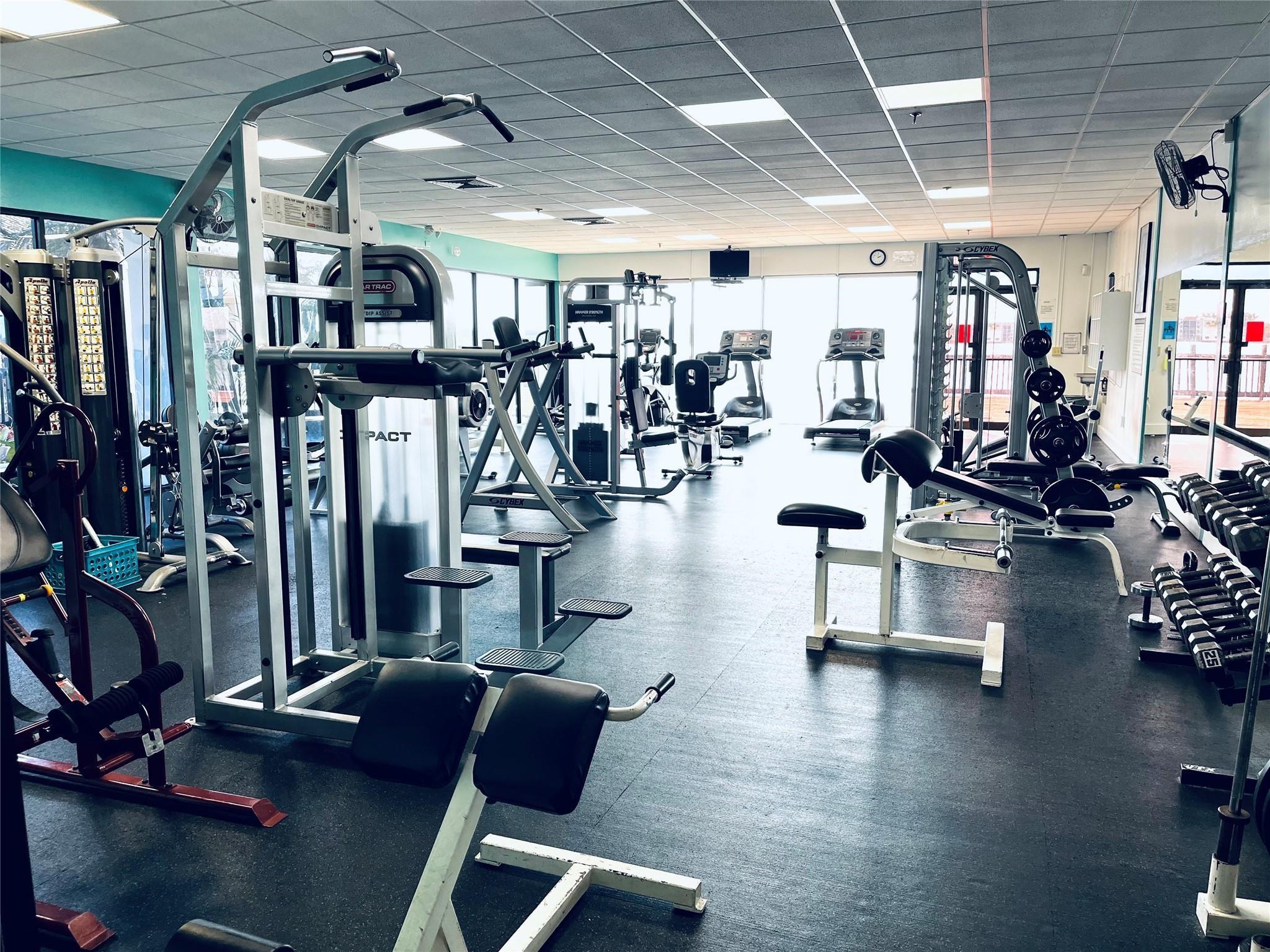 Very Well Equipped Gym