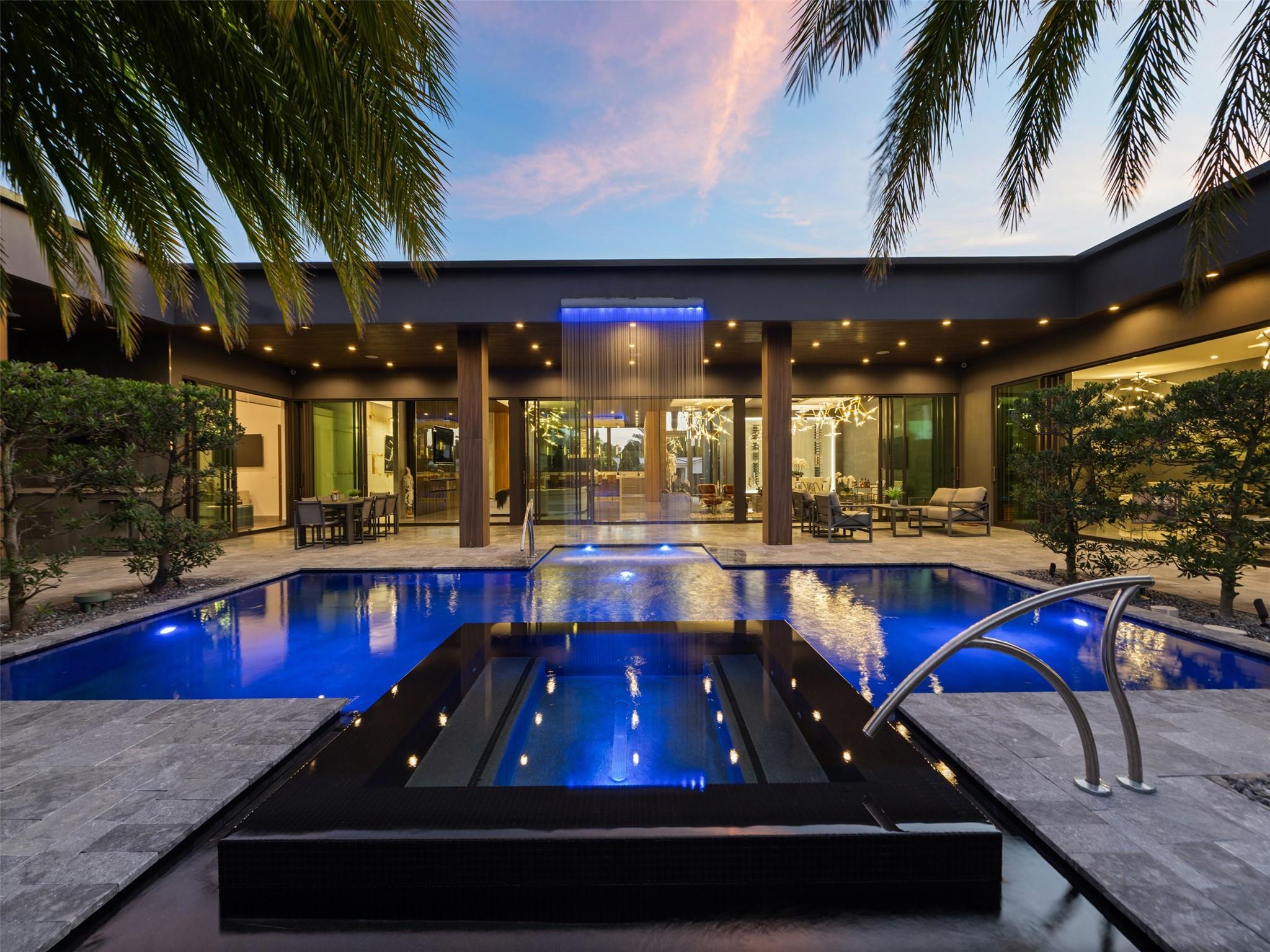 Exotic Lighting, Water Features, Walls of Glass