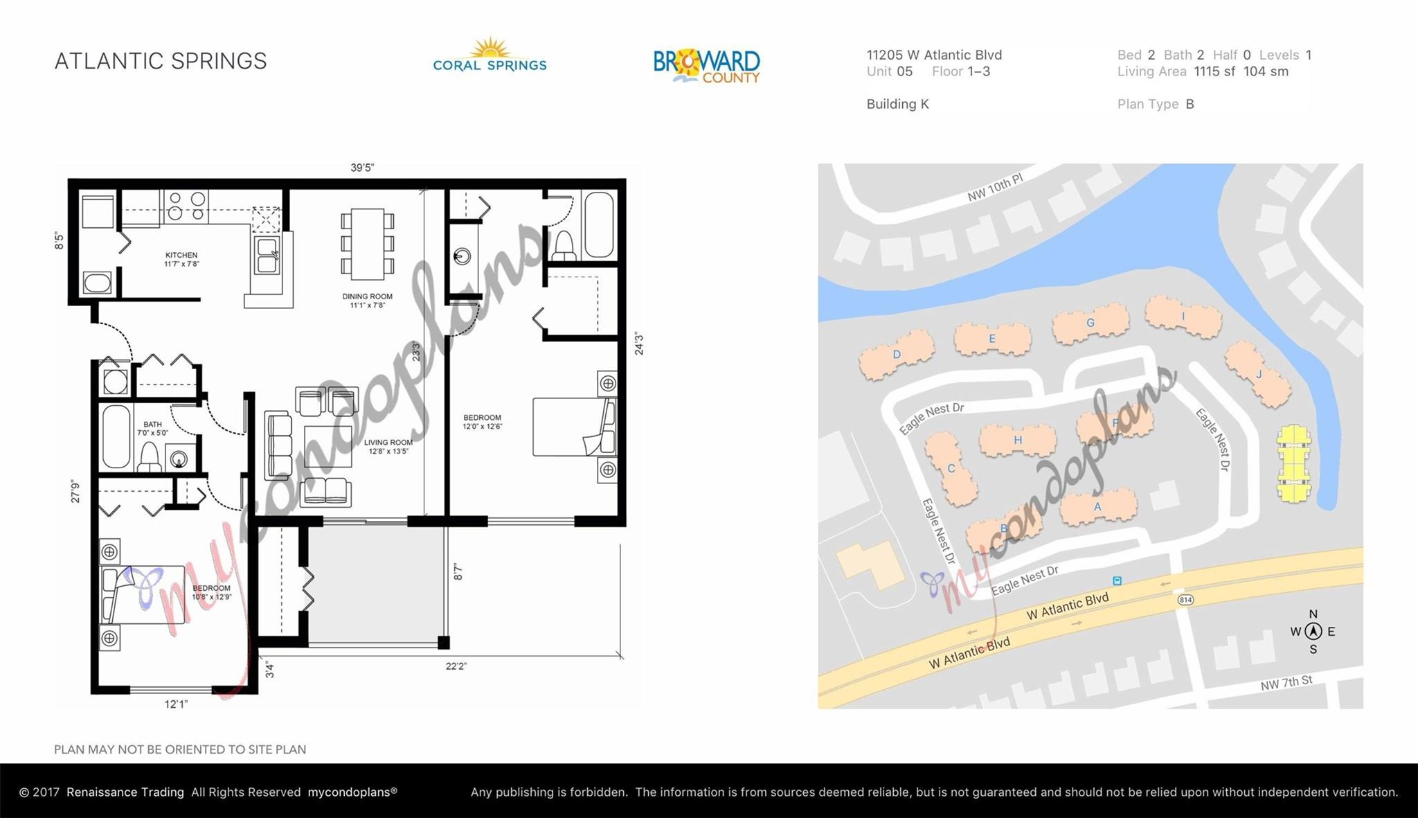 11205 W Atlantic Boulevard 305, Coral Springs, FL 33071