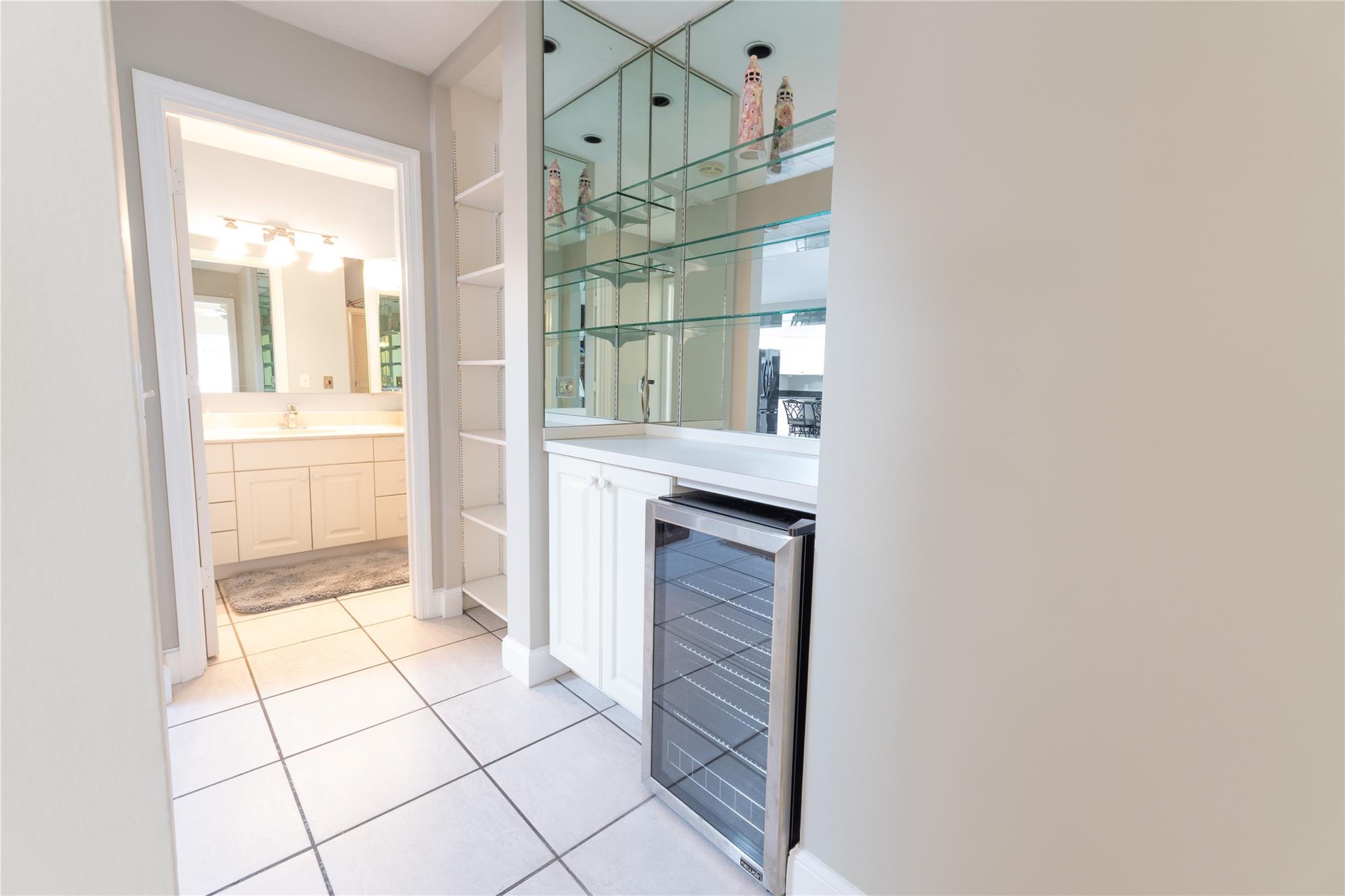 With door to 2 car garage