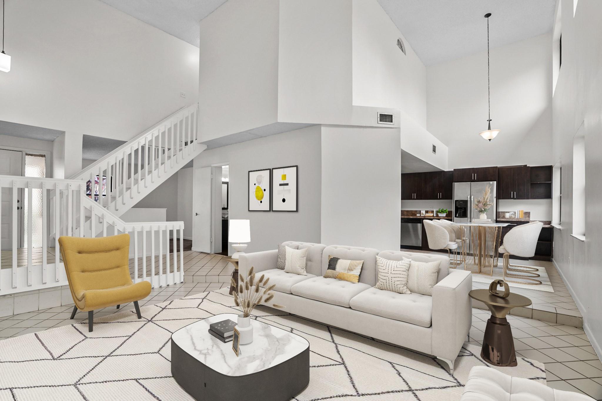 Staged for buyer visual