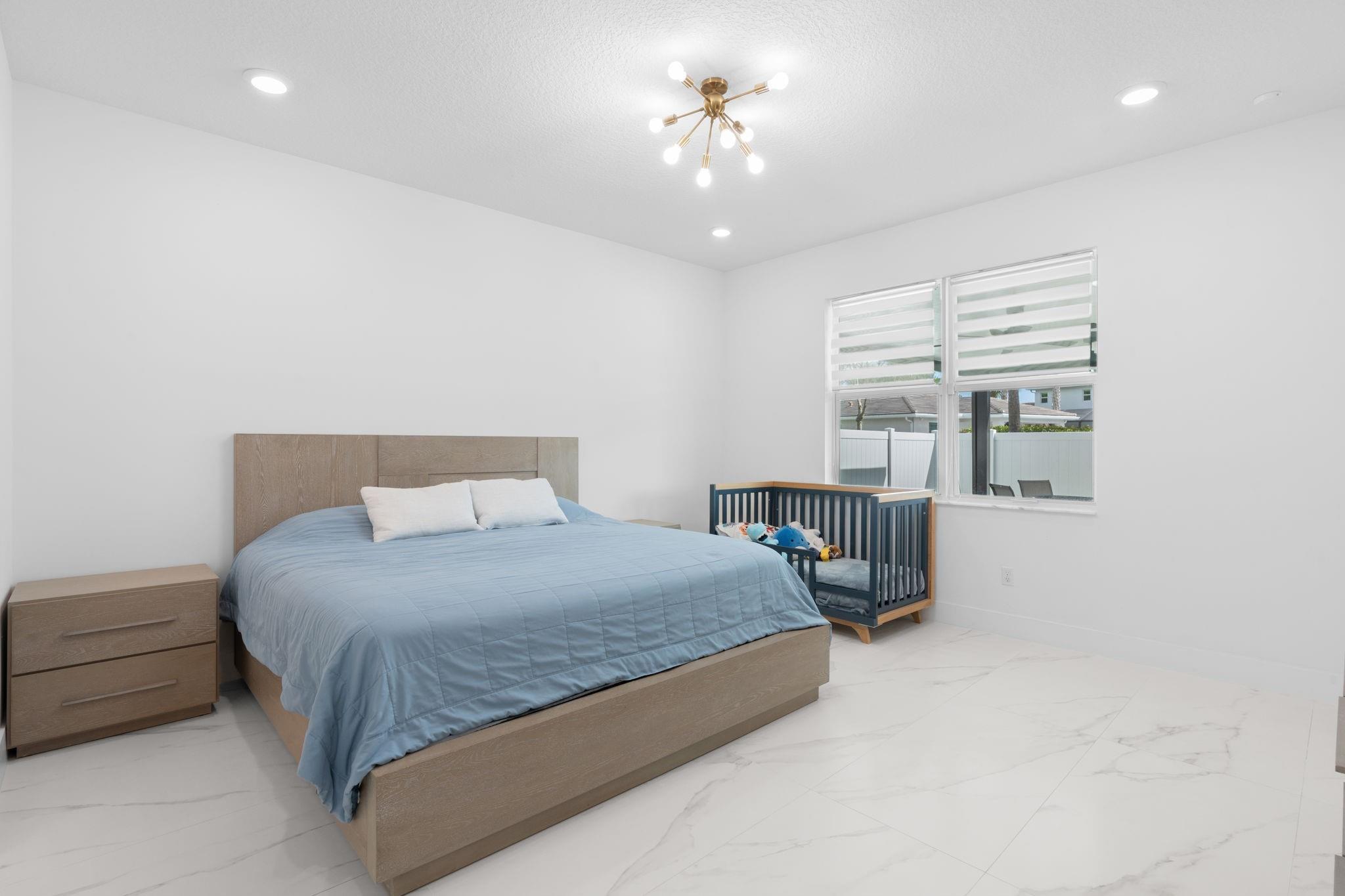 Large Primary Bedroom on the First Floor with a Second Primary on the Second Floor