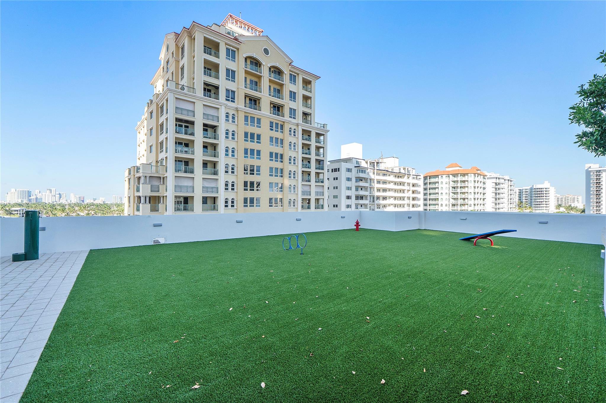 Our Doggie park, Its called a pet park so you can bring any pet and Selene allows up to 2 pets per unit,