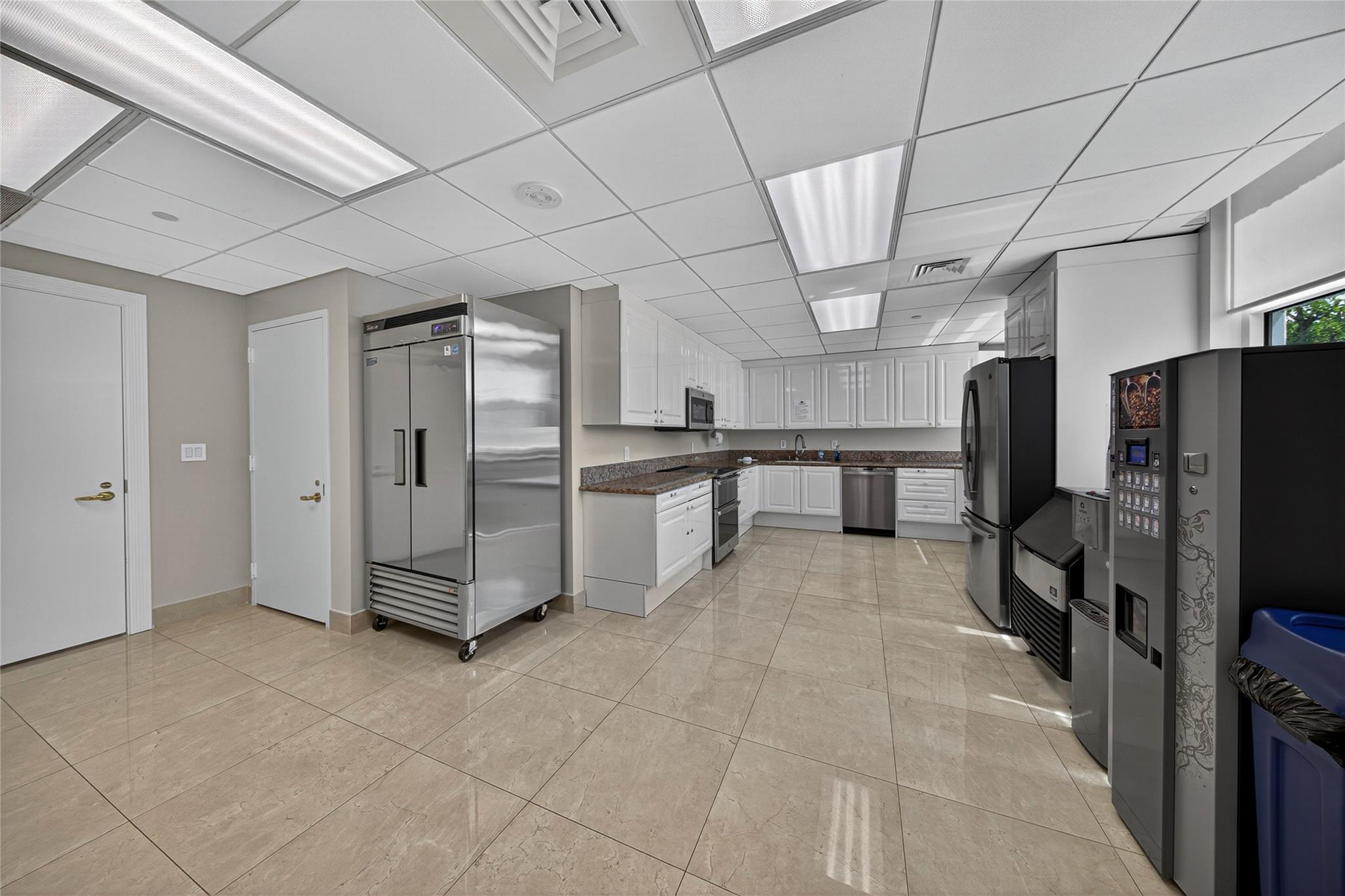 Kitchen area for event space