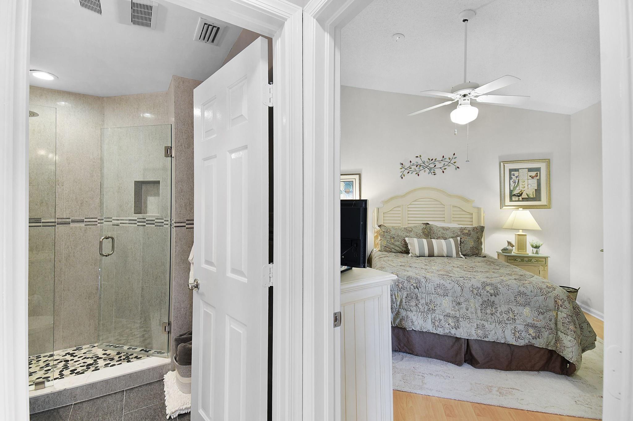 ENTRANCE TO GUEST BEDROOM AND BATHROOM