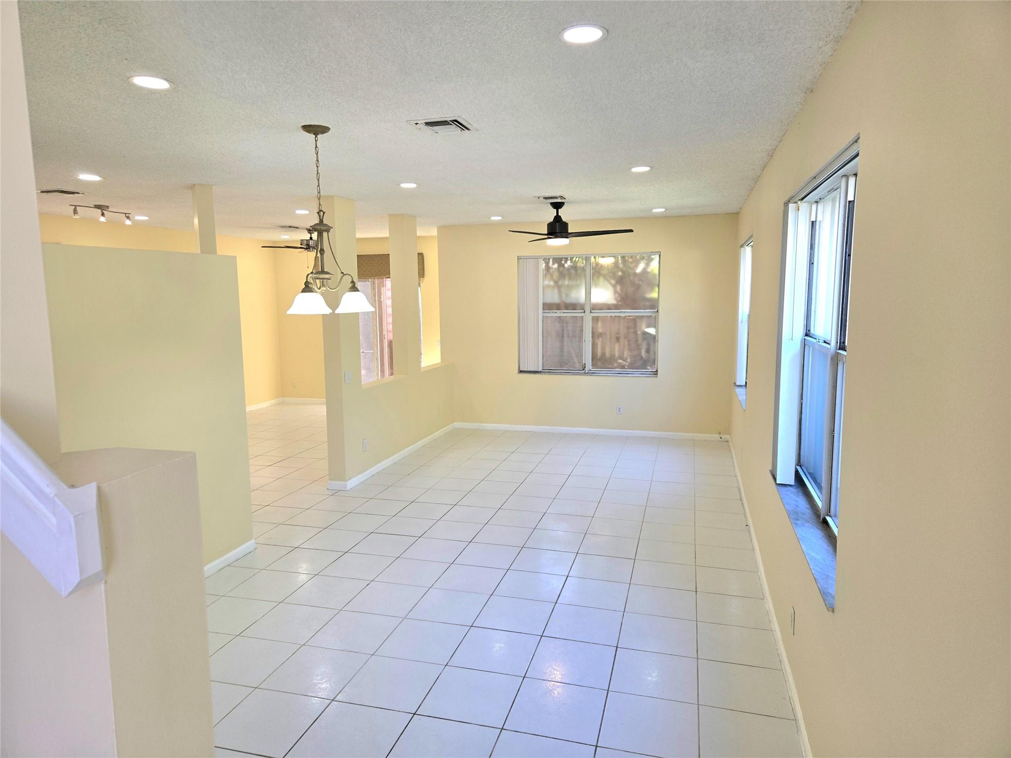 Your view as you walk in the door of your spacious home.