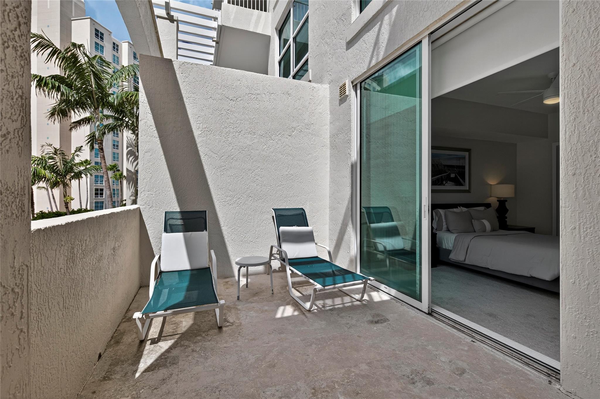 Balcony off of 2nd bedroom