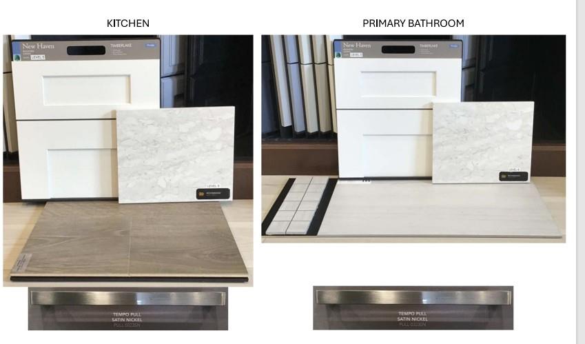 13072 SW Shinnecock Drive - Design Selections. Home is under construction and selections are subject to change.