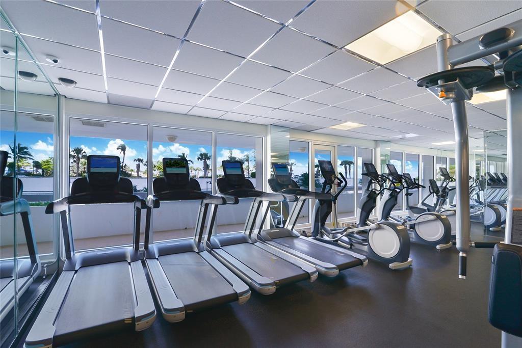Photo for 2100 S Ocean Lane, PH 8, Fort Lauderdale, FL 33316 - Listing #FX-10499794 Main gym. 2 additional gyms in this bldg.