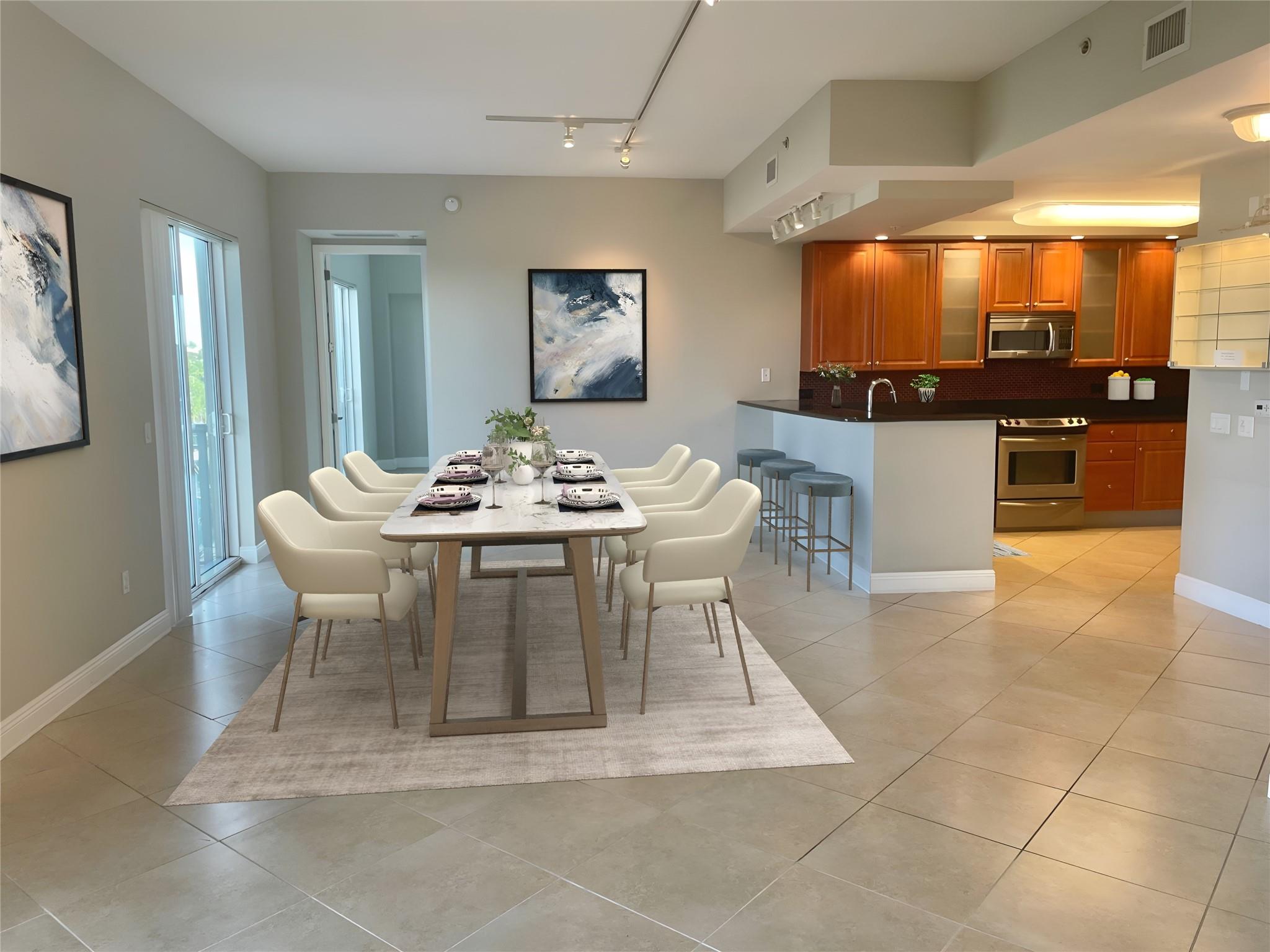 Dining-enhanced photo